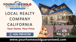 Local Realty Company California | Leading Real Estate Agency | YHSGR