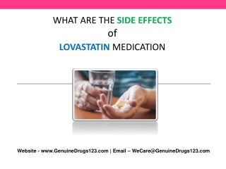 What is the most serious side effect of Lovastatin