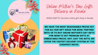 Online Mother's Day Gifts in Kerala