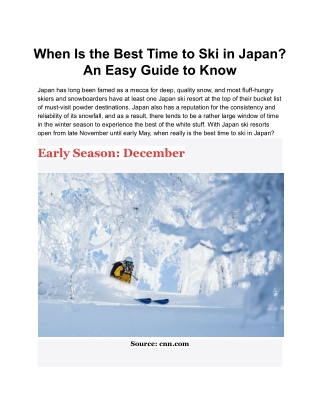 When Is the Best Time to Ski in Japan_ An Easy Guide to Know