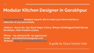 _Modular Kitchen Designer in Gorakhpur