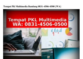 Tempat Pkl Multimedia Bandung Ö83l~Կ5Ö6~Ö5ÖÖ[WA]