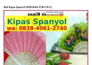Beli Kipas Spanyol