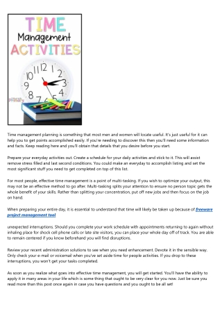 Learn About Personal Time Management With One Of These Very Easy To Adhere to Su
