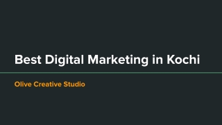 Best Digital Marketing in Kochi