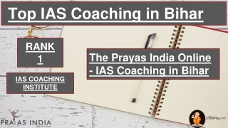 Best IAS Coaching in Bihar