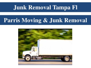 Junk Removal Tampa Fl