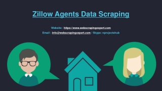 Zillow Agents Data Scraping