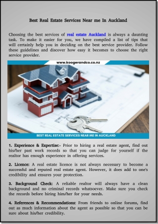 real estate services near me in auckland