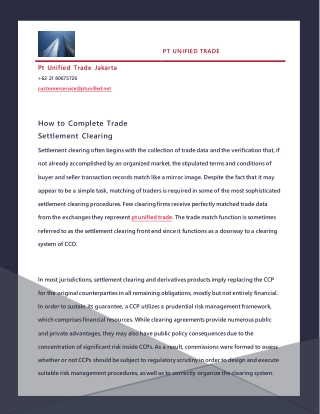 How to Complete Trade Settlement Clearing