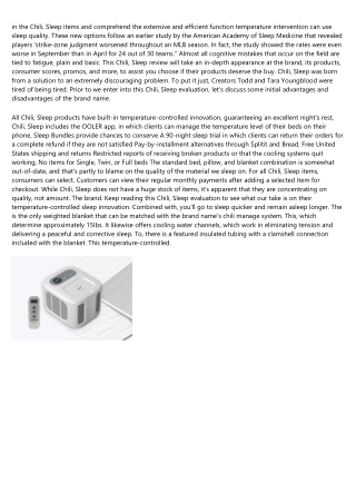 Chilisleep™ Uk: Cooling Mattress Pads & Bed Cooling ...