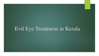Evil Eye Treatment in Kerala