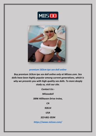 premium 163cm tpe sex doll online | miisoo.com