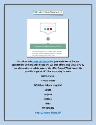 Are You Searching For A Linux VPS Server