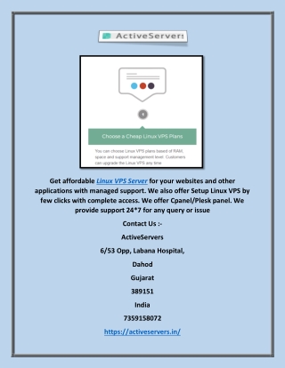 Are You Searching For A Linux VPS Server
