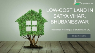 Buy land in Satya Vihar, Bhubaneswar (720-564-8119)