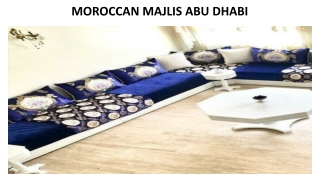 MOROCCAN MAJLIS ABU DHABI