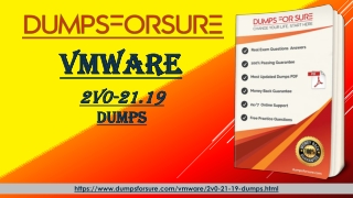 What are the Updates in 2V0-21.19 Dumps in 2022?