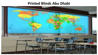 Printed Blinds Abu Dhabi