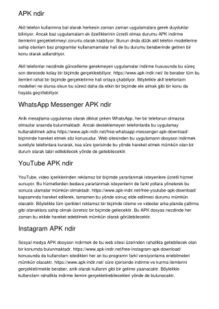 APK İndir