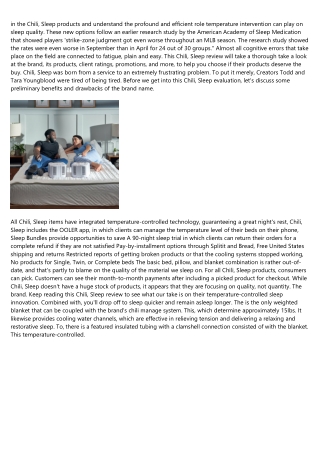Chilisleep™ Uk: Cooling Mattress Pads & Bed Cooling ...