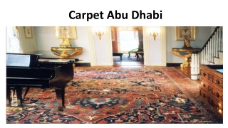 Carpet Abu Dhabi