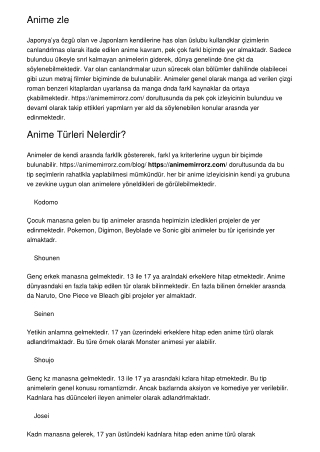 Anime İzle