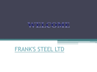 Get the best Structural Steel in Swanscombe