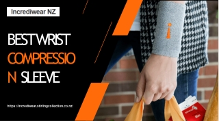 Get the Best wrist compression sleeve from Incrediwear NZ