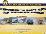 Ghanashippersauthority infoshippers-gh