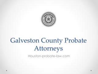 Galveston County Probate Attorneys