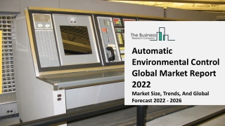 Automatic Environmental Control Disease Treatment Market Analysis, Growth 2031