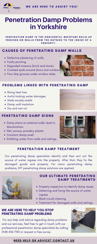Penetration Damp Problems in Yorkshire