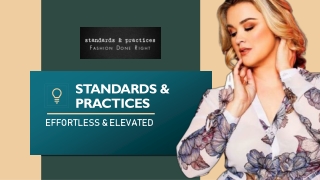 Buy Stylish Plus Size Floral Dresses For Women Online | Standards & Practices