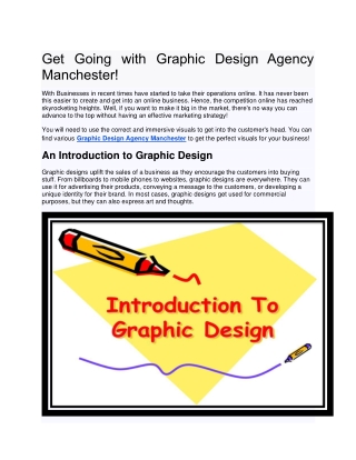 Graphic Design Agency Manchester