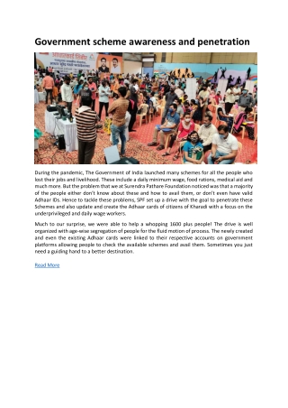 Spfindia Social Welfare 3