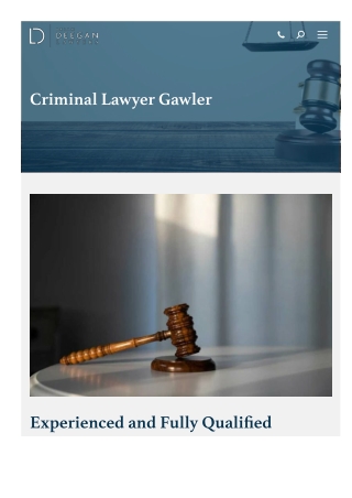 Criminal Lawyer Gawler