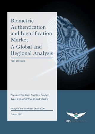 Biometric Authentication and Identification Industry Overview