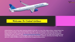 United Airlines Manage Booking  1-866-579-8033