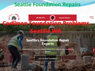Meet Us Foundation Specialists  In Seattle WA