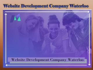 Website Development Company Waterloo