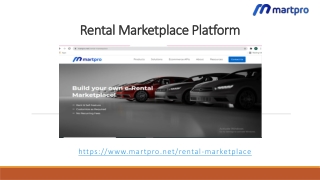 Rental Marketplace Platform