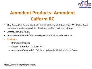 Ammdent products