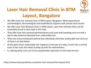 Laser Hair Removal Clinic