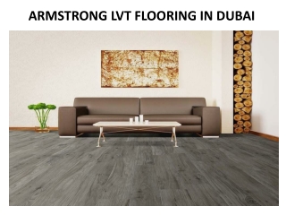 ARMSTRONG LVT FLOORING IN DUBAI