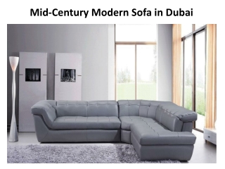 Mid-Century Modern Sofa in Dubai