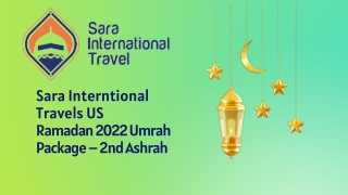 2022 US Ramadan 2nd Ashrah