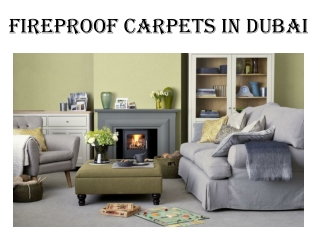 Fireproof Carpets in Dubai