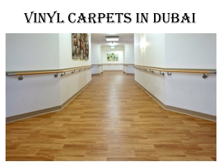 VINYL CARPETS IN DUBAI