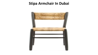 Stipa Armchair Dubai In Dubai
